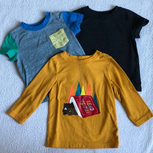 Cat & Jack Other - ⭐️4/$12⭐️ Cat & Jack baby boy bundle of tees